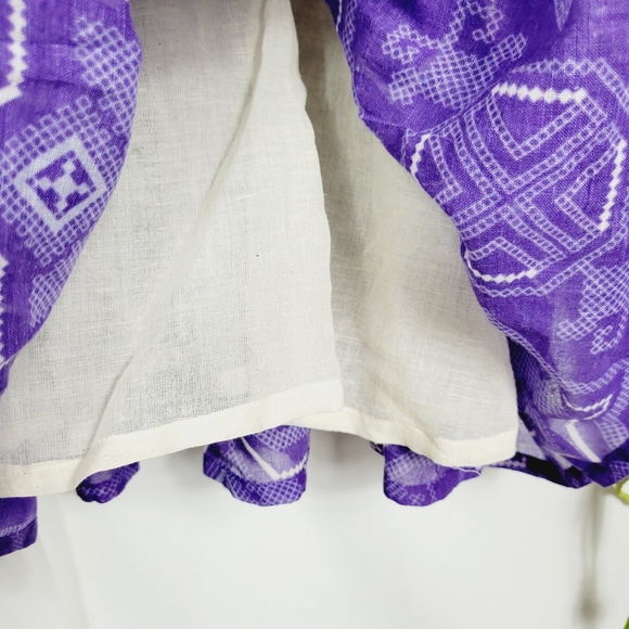 🆕️ D'ascoli Zyphire purple blouse - Picture 7 of 9